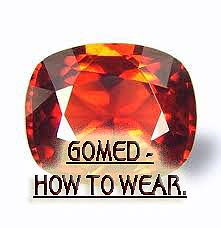 How to wear Hessonite Gomed Gemstone  Benefits Mumbai Amit